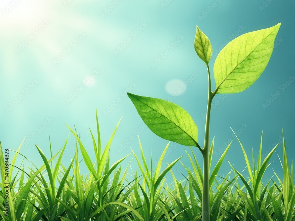 Clean and environmentally friendly environment without carbon dioxide emissions.Reduce CO2 emission concept..