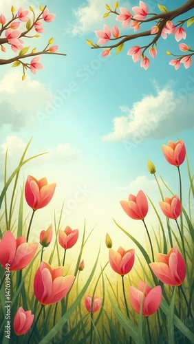 Spring banner..