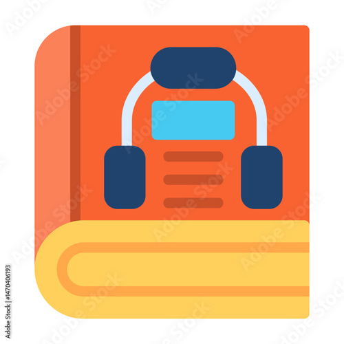 Audiobook Out line Icon