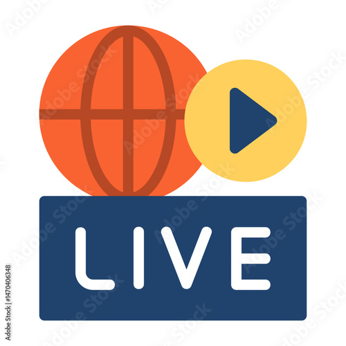Live Out line Icon