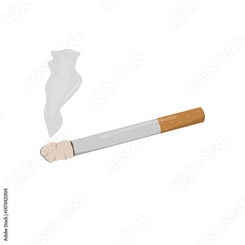 Cigarette Icon Vector Design.