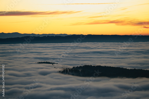 Swiss clouds view