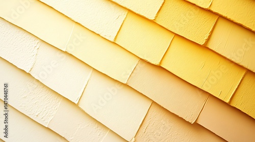 Yellow Paint Color Swatches.