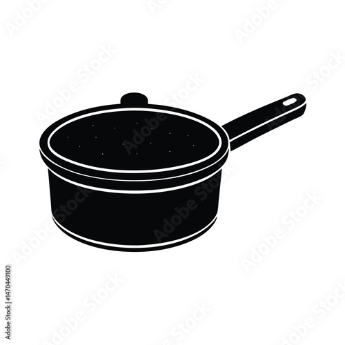 saucepan with lid