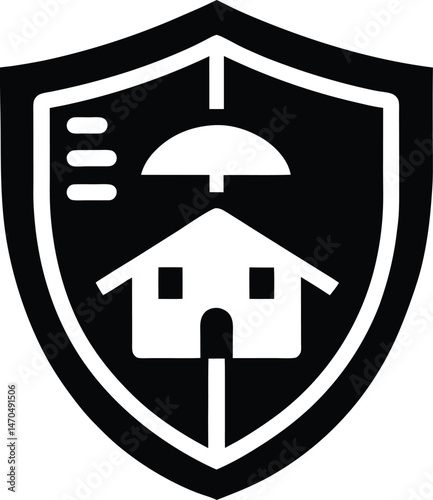 insurance policy icon vector illustration