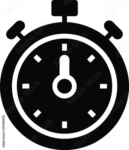 stopwatch race icon vector illustration