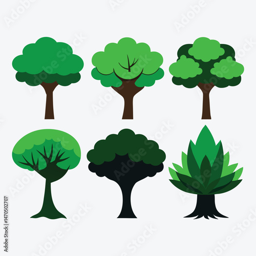 collection of trees
