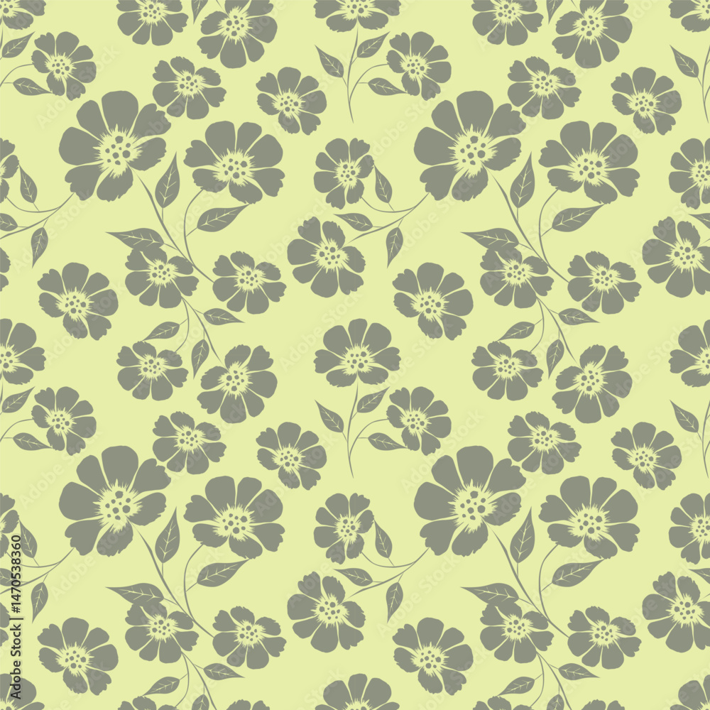 Fototapeta premium seamless floral pattern