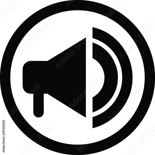 volume control icon vector illustration