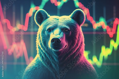 The stock market . A bear market in the stock market.