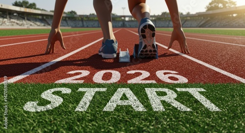 New beginning 2026 goal plan sport ambition athlete focus race discipline strategy fitness challenge success training opportunity preparation journey inspiration motivation