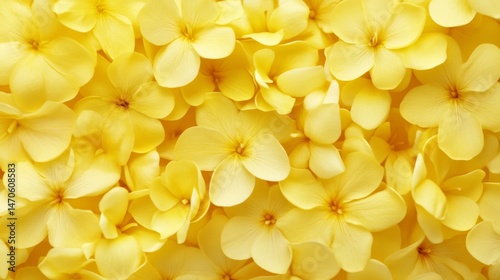 Stunning Close-up of Yellow Flowers yellow flower background
