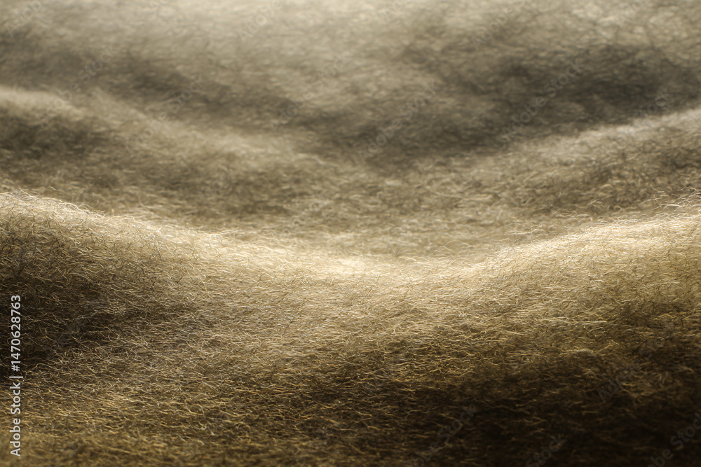 Fototapeta premium Textured Sand Dune: Abstract image of sand dune texture, featuring subtle light and shadow play across undulating surface, creating a sense of depth and movement.