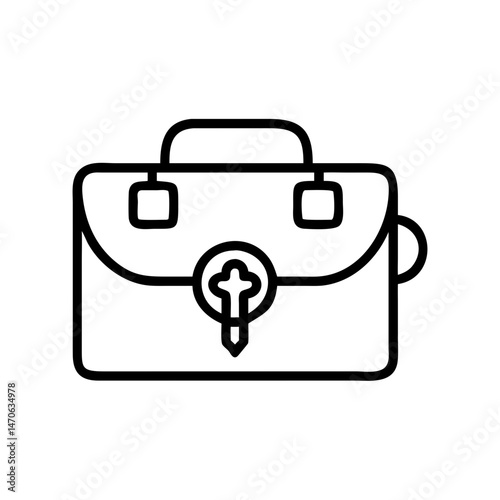 Icon of a doctorchest / first aid kit