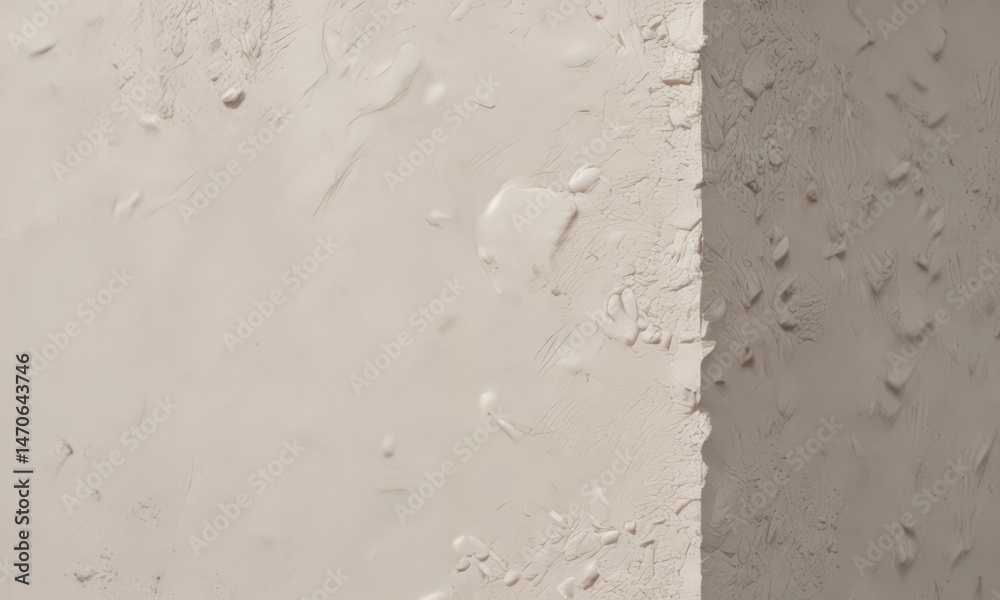 Fine-grained stucco, slightly uneven whitewash Macro shot , minimalist, construction Fine-grained stucco, slightly uneven whitewash Macro shot , minimalist, construction