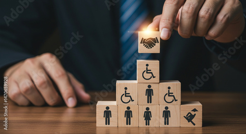Building a Diverse Team: Inclusive Workplace Strategy Real estate business ,technology ,selling ,purchasing ,agreement ,$ photo