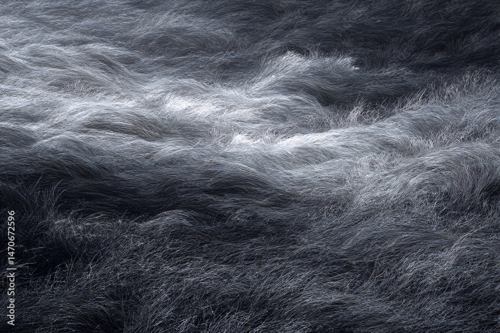 custom made wallpaper toronto digitalMystic Movement: An artistic grayscale representation of flowing water, evoking a sense of ethereal motion and a moody ambiance, suitable for artistic uses.