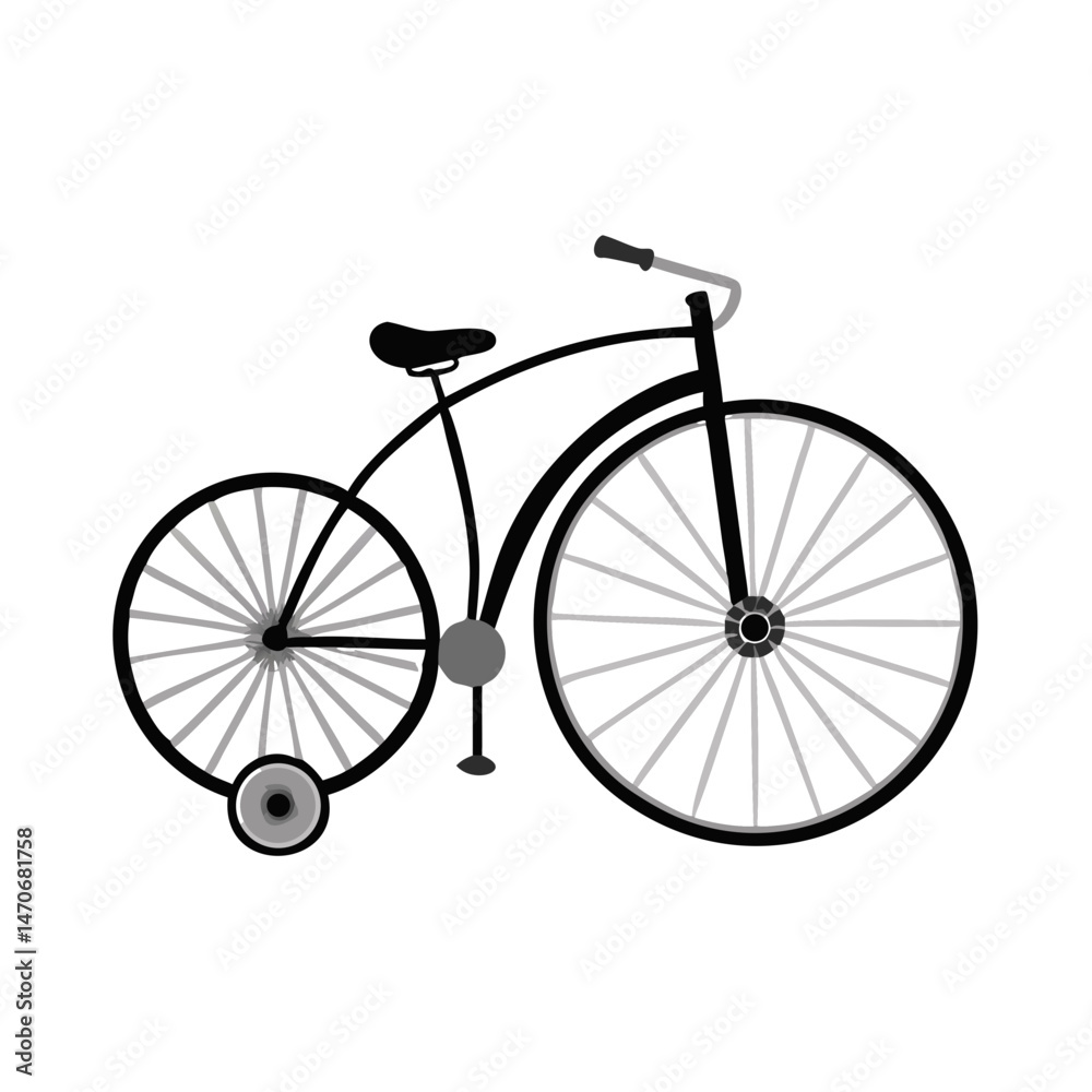 Fototapeta premium Bicycle: The Eco-Friendly Mode of Transport
