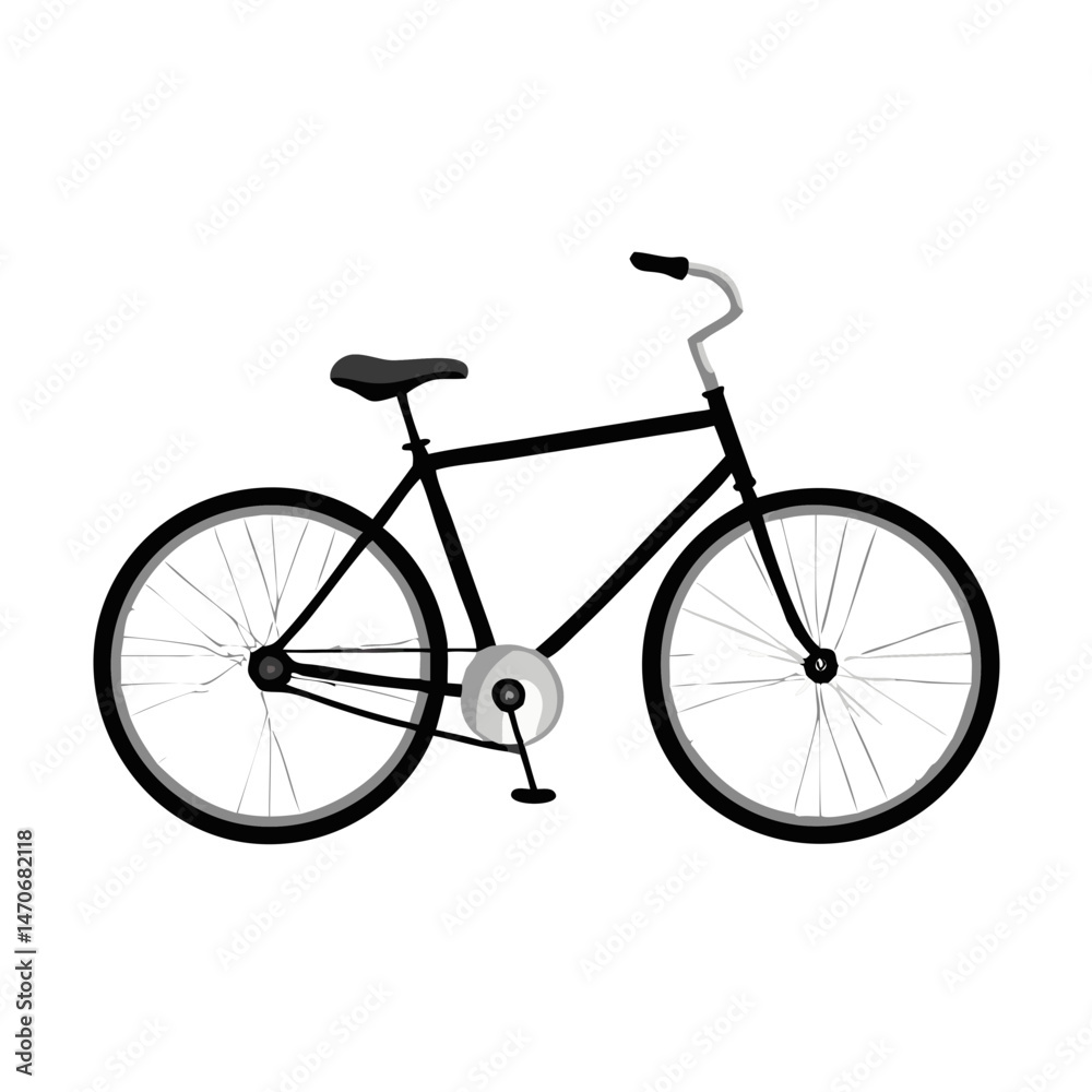 Obraz premium Bicycle: The Eco-Friendly Mode of Transport