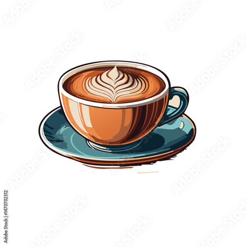 cup of coffee with chocolate