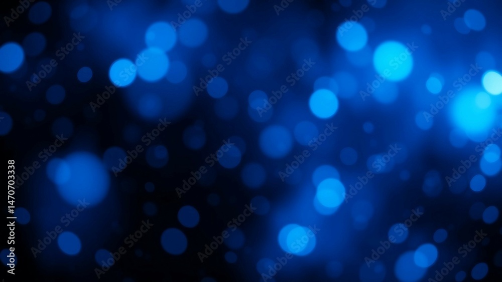 Abstract dark blue digital background with sparkling blue light particles and areas with deep depths Abstract dark blue digital background with sparkling blue light particles and areas with deep depths