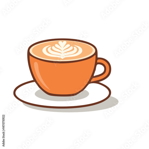 cup of coffee with heart