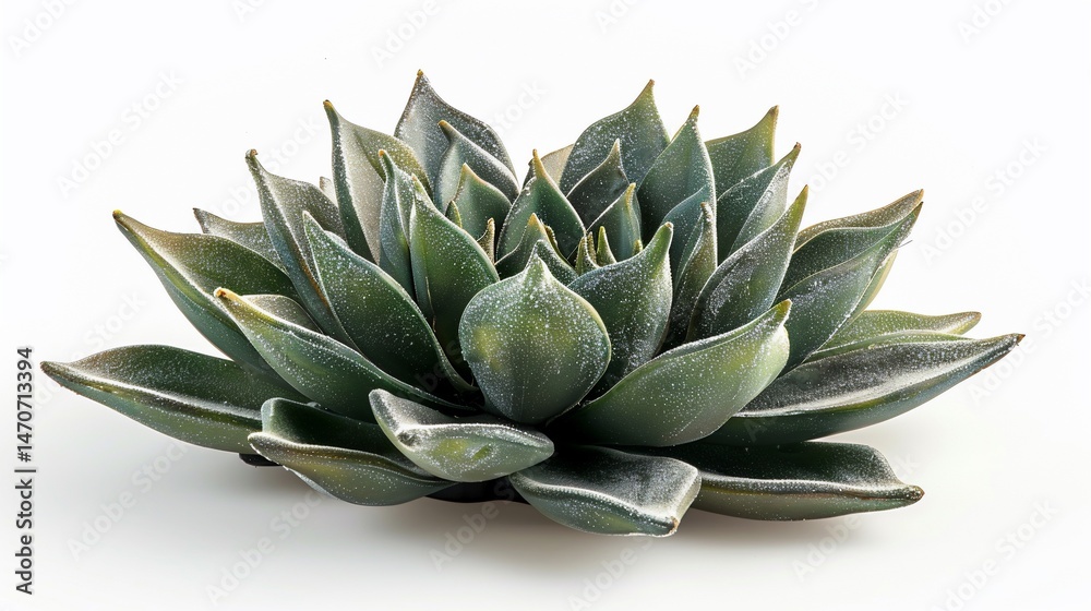 Ornate succulent plant rosette shape textured leaves Ornate succulent plant rosette shape textured leaves