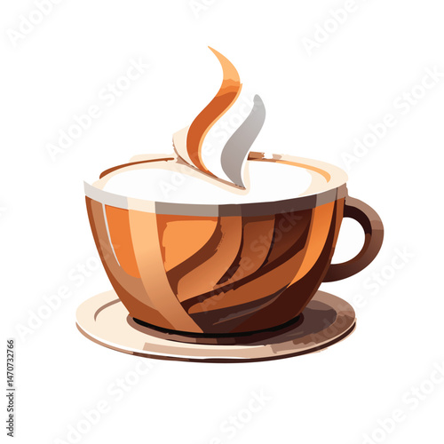 cup of hot coffee