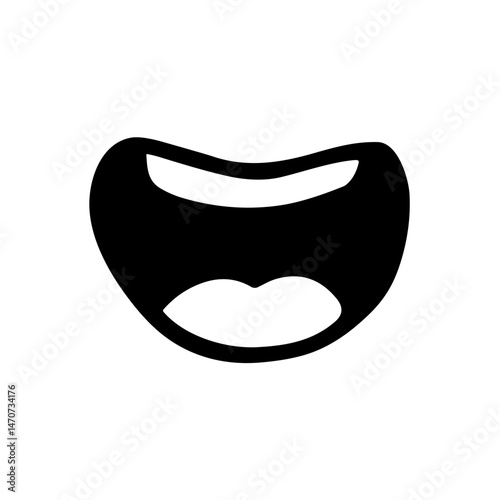 cartoon mouth illustration
