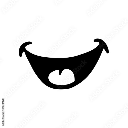 cartoon mouth illustration