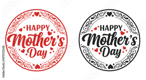 Happy mother's day design mothers day vector graphic mothers day art mothers day image for mothers day