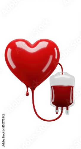 Heart to Blood Bag: A Visual Representation of Blood Donation and Cardiovascular Health