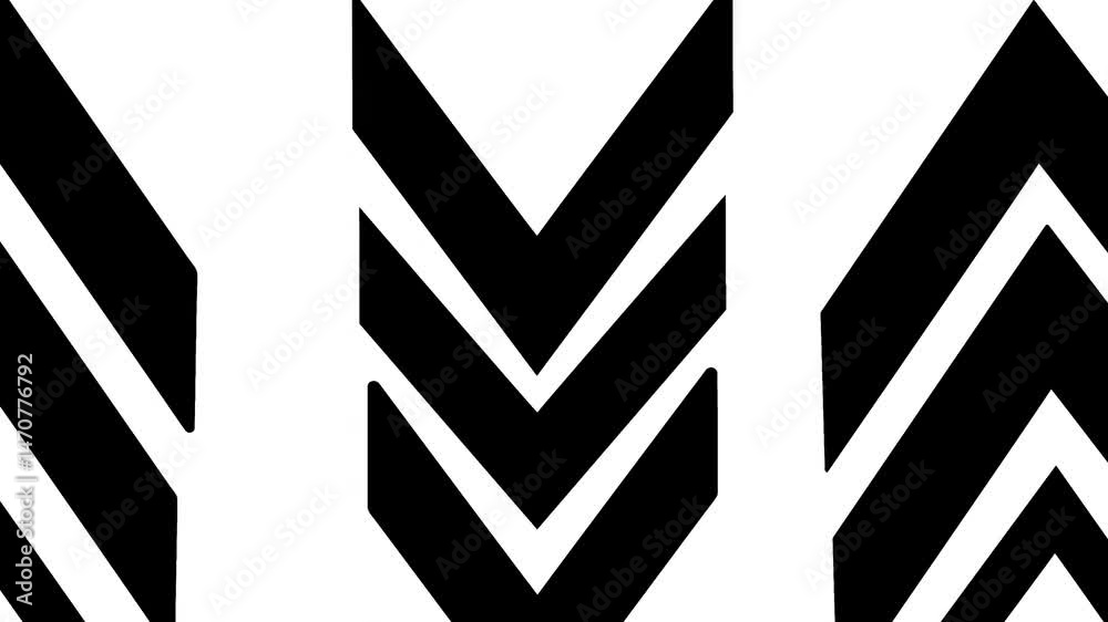 Black and white abstract vector design element, a modern business illustration with web icon