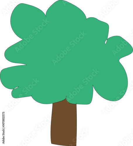 Simple Tree Illustration
