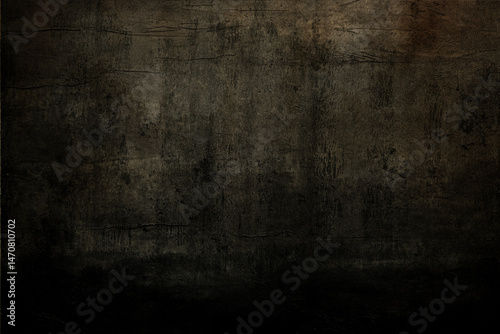 Dark grunge abstract concrete wall texture for background design.