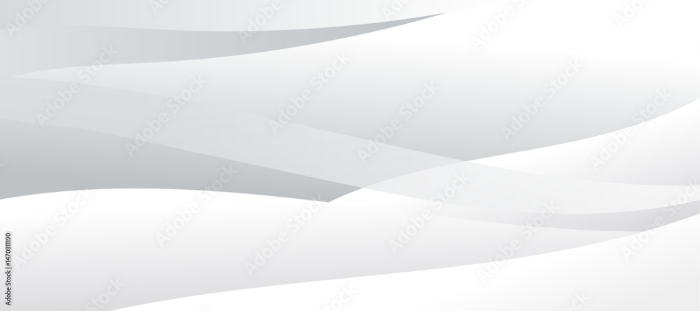 Abstract white and gray color, modern design stripes background with curve lines. Vector illustration.
Abstract white and gray color, modern design stripes background with curve lines. Vector illustration.