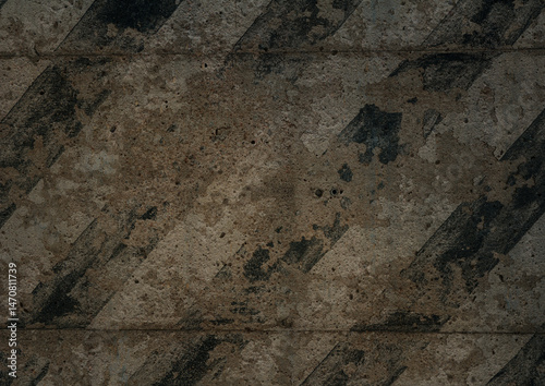 Damaged abstract grunge concrete texture.