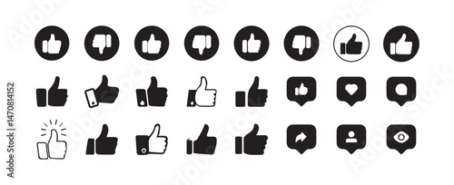 Repost, heart, like,user social media icon.Social media notification vector icon set. Like icon button , thumb up icon.share icon button. vector illustration eps 10.