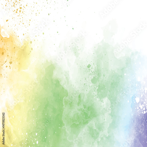 Watercolor stains background 