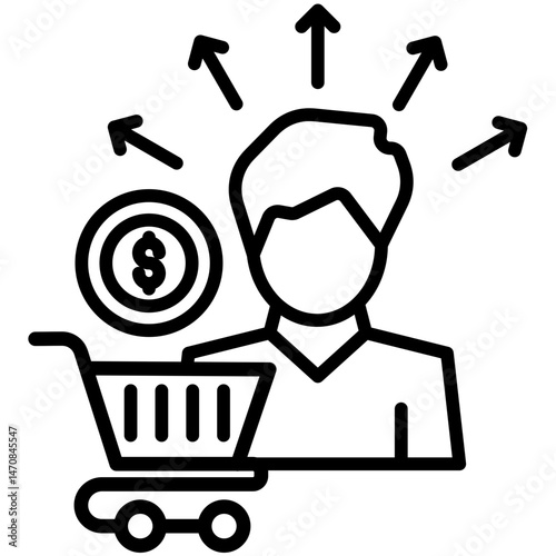 Customer Behavior Icon