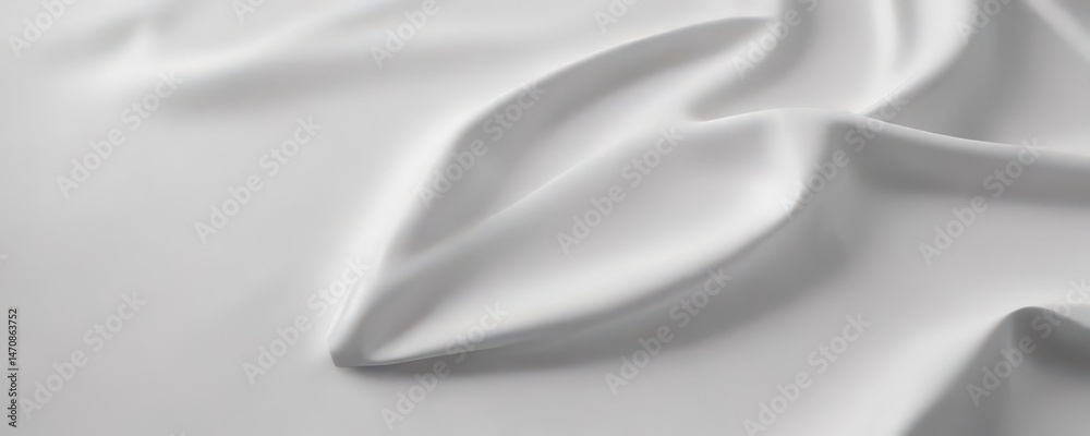 Obraz premium Immaculately smooth white sheet, pearlescent finish Perfect layering element , bright, stationery, blank