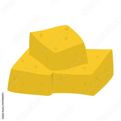 Tahu Tofu Illustration