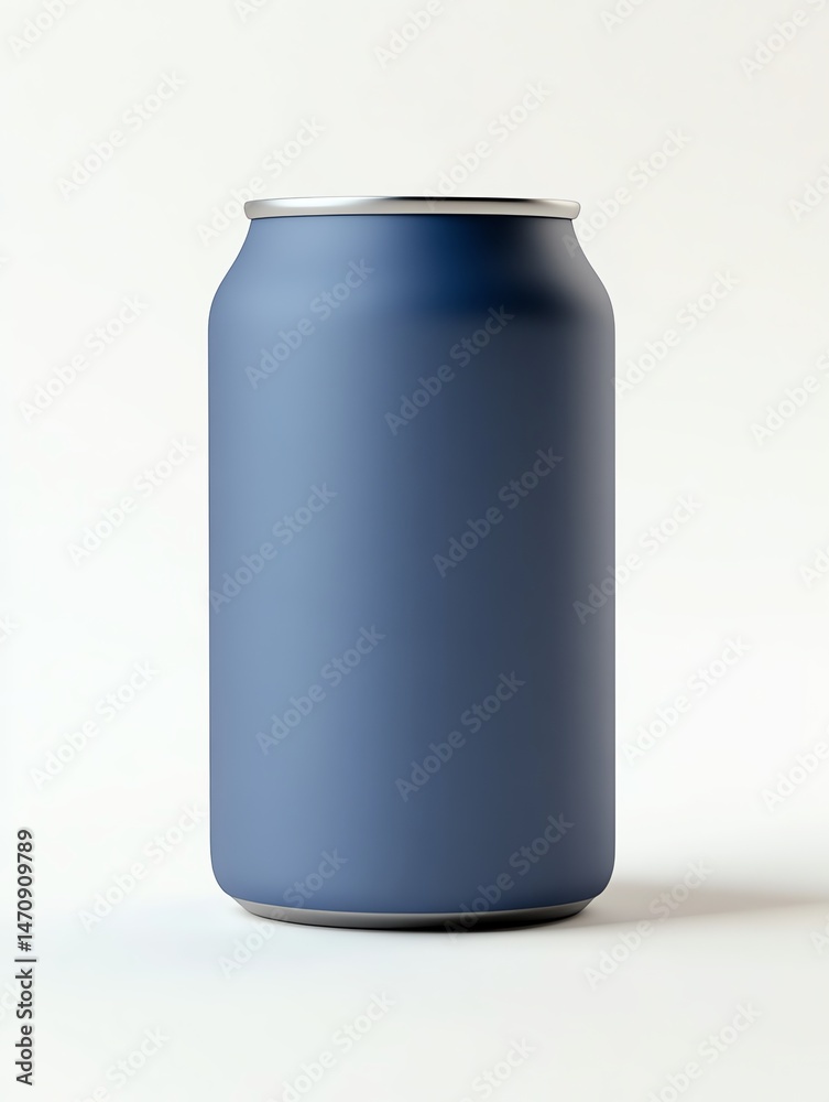 Sleek, Matte Blue Can Mockup Perfect for Beverage Branding Designs, showcasing a clean and modern aesthetic. Sleek, Matte Blue Can Mockup Perfect for Beverage Branding Designs, showcasing a clean and modern aesthetic.