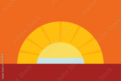 sunrise over the mountains