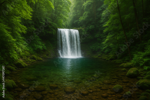 waterfall in the forest