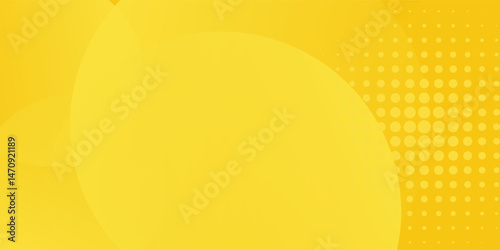 Fluid yellow gradient shapes composition. vector illustration for presentation design. Vermilion base for website, print, base for banners,