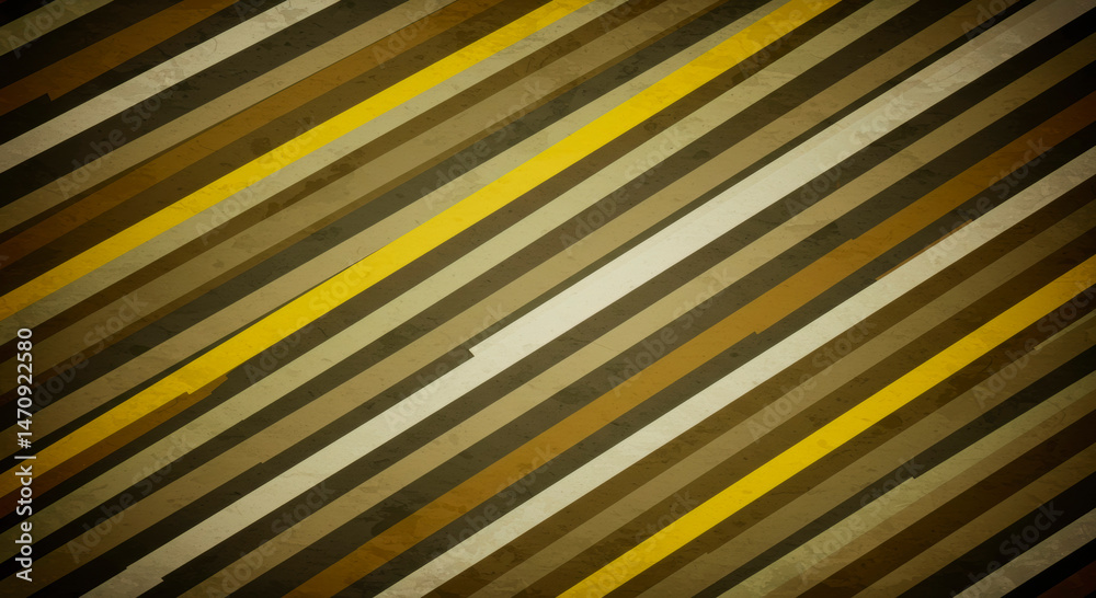 Obraz premium Abstract Diagonal Stripes Background: Vintage Texture, Earth To