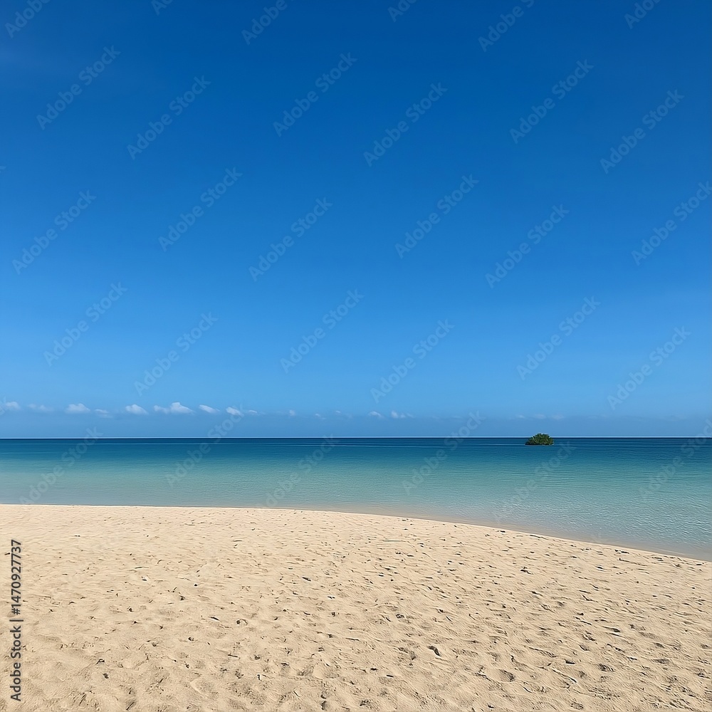 beach and blue sky beach and blue sky