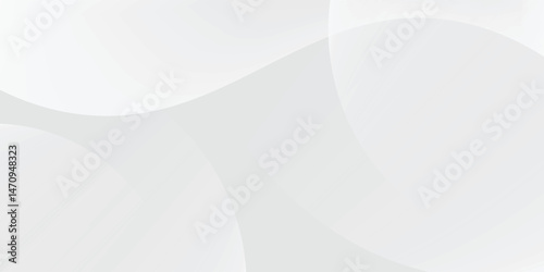 Abstract Geometric modern white and gray color . Modern and Creative Trend design in vector illustration