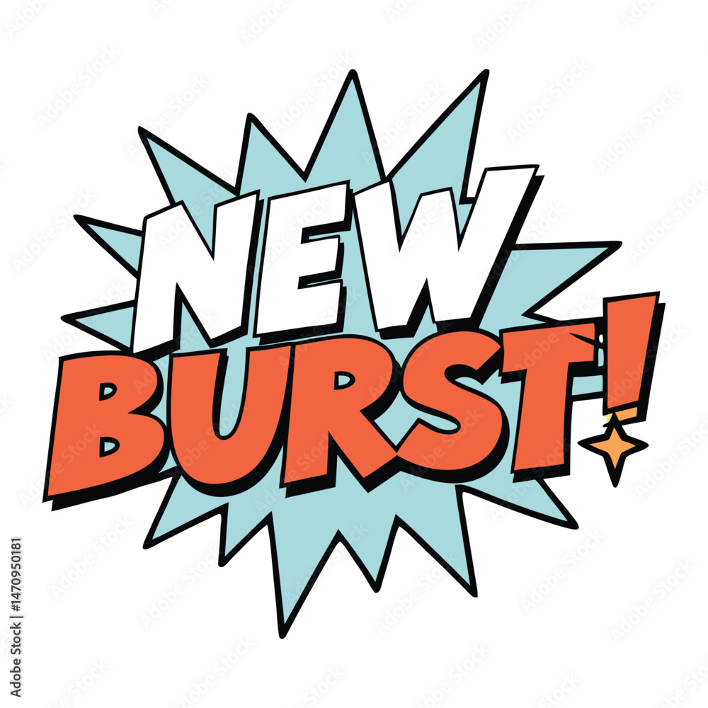 Fototapeta premium New-burst is a fresh, dynamic platform delivering the latest trends, insights, and updates across tech, business, and culture in real time. 